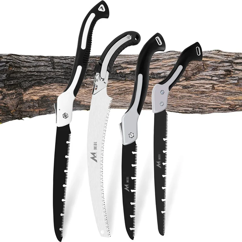 Saw home small handheld folding saw garden fruit tree outdoor hand saw logging saw god fast hand saws 3