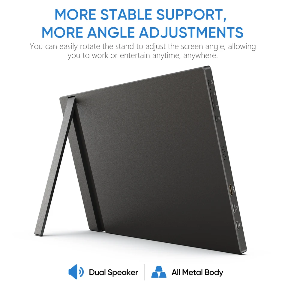 ARZOPA 16 Inch 2.5K QHD Portable Monitor IPS Screen
