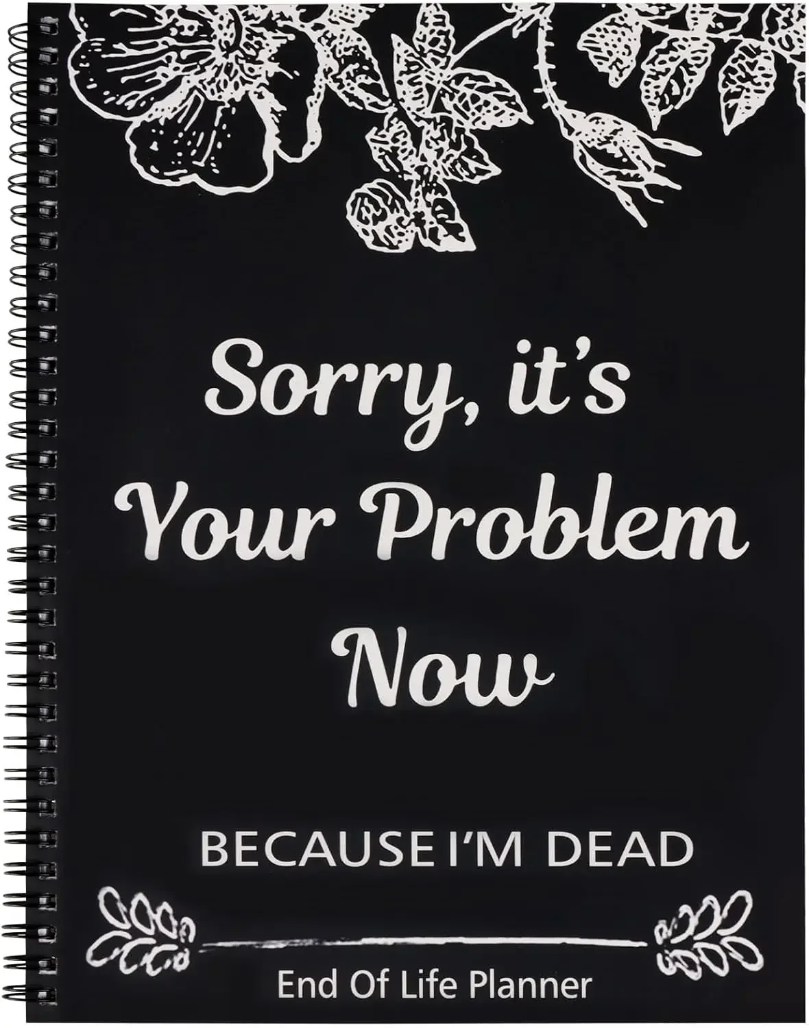 End of Life Planner Notepad,Creative Notebook Simple for Recording Final Wishes and End-of-life Arrangements Emergency Binder