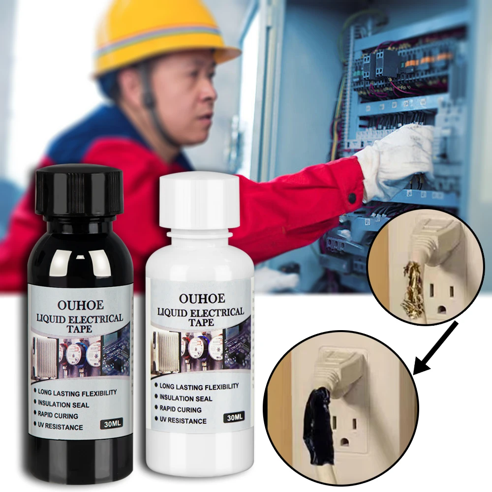 Adesivo Isolante Liquido Impermeabile Resistenza Alle Alte Temperature Super Colla Anti Uv Bordo Della Lampada Isolamento Sigillante Elettrico