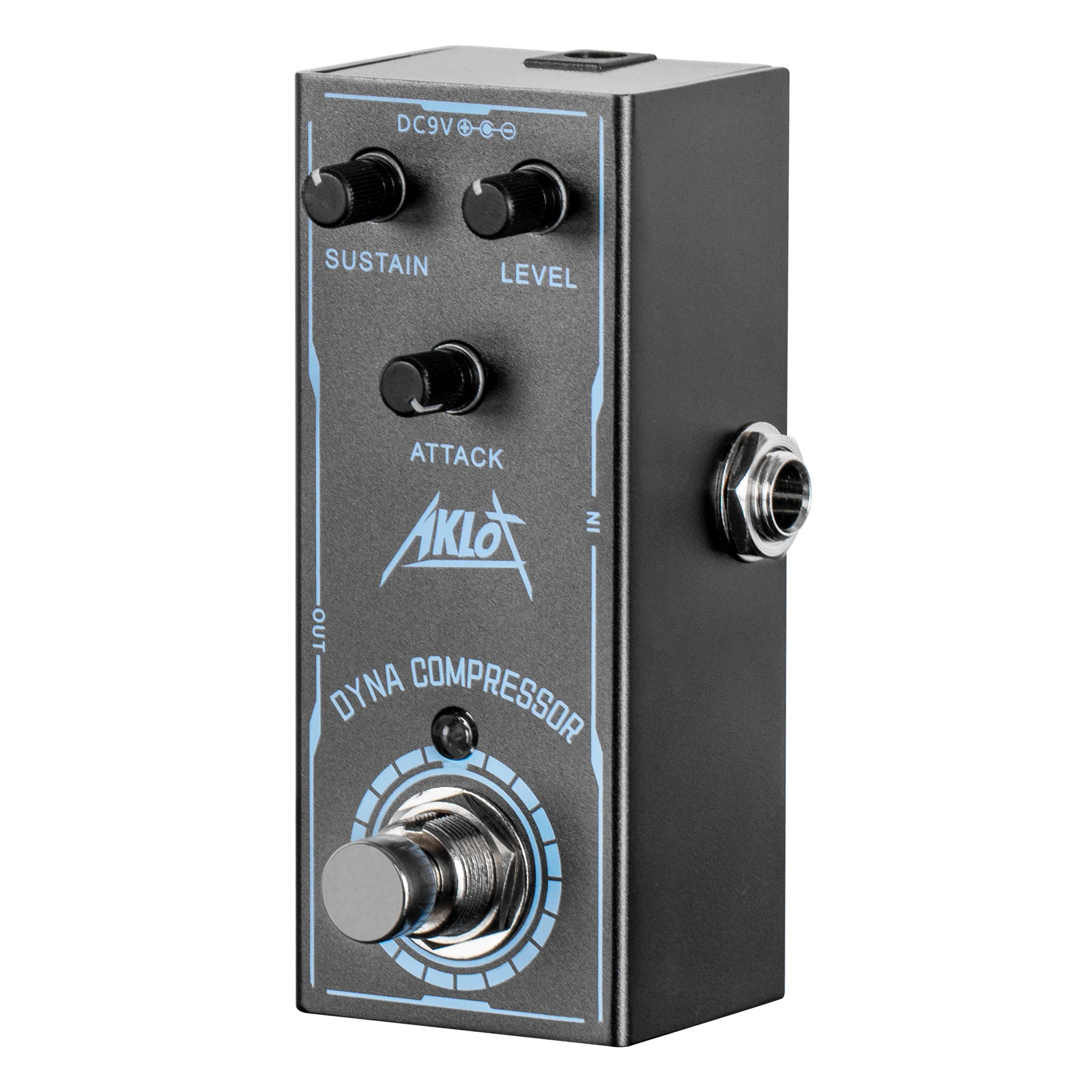 

Dyna компрессор Mini Single электрическая гитара Педаль для эффектов DC 9V True Bypass