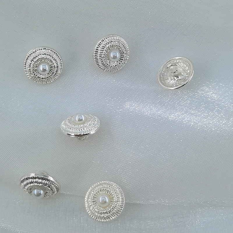 Bottoni In Metallo Dorato Per Vestito Con 4 Fori Rotondi Da Cucire Sul Retro, Confezione Da 10, Gold, 11 Mm - Foto 13