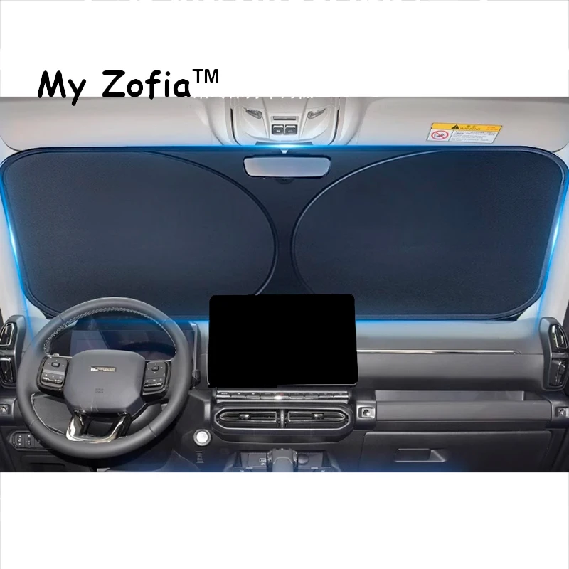 Car Windshield Sunshade Cover for GWM New HAVAL H7 Anti UV Foldable