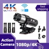 4K/1080p Anti-shake Action Camera HD Wireless WiFi Video Recorder Dash Cam Waterproof Bike Motorcycle Helmet Sport Camcorder 1