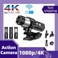 4K/1080p Anti-shake Action Camera HD Wireless WiFi Video Recorder Dash Cam Waterproof Bike Motorcycle Helmet Sport Camcorder 1