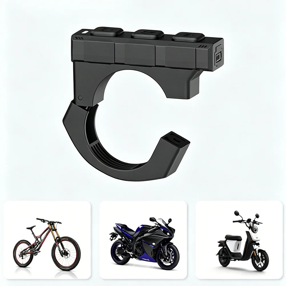 Telecomando da manubrio per moto compatibile con Bluetooth - immagine 5