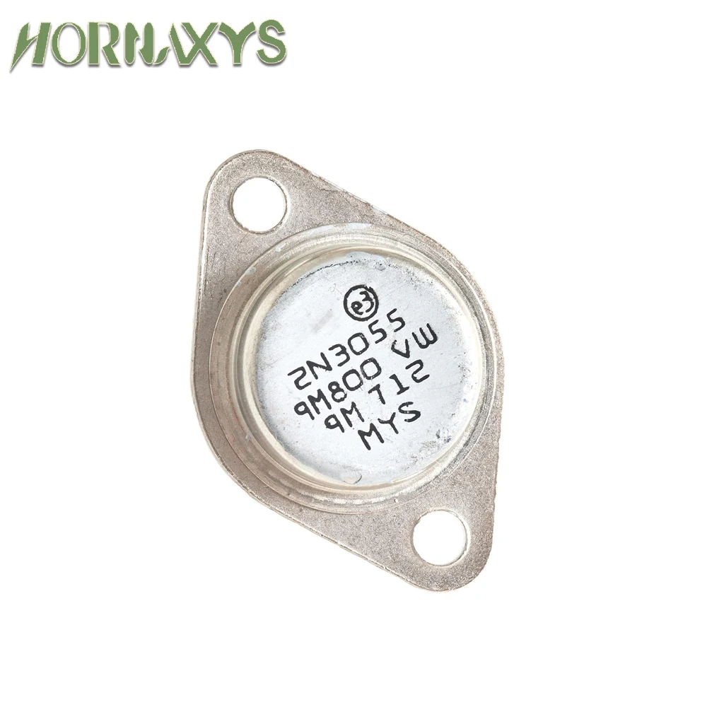 10PCS 2N3055 Power Transistors NPN TO-3 Metal Case 15A 100V 115W bjt transistor transistors kit