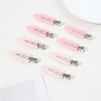 8pcs/set Women Girls No Bend Seamless Hair Clips Side Bangs Barrette Makeup Washing Face Accessories Styling Hairpins 2