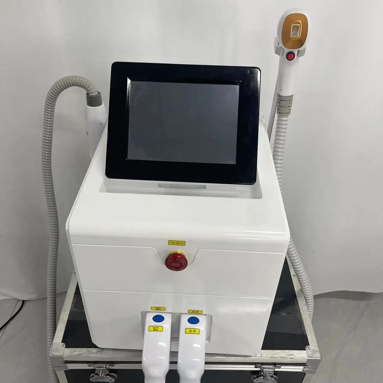 

2 in1 Professional 2024 2000W 808 Laser Durable Portable 755nm Q Switching Nd Yag Picosecond Laser Tattoo Removal Machine