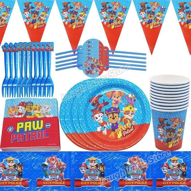 Paw Patrol Tableware Party Kit