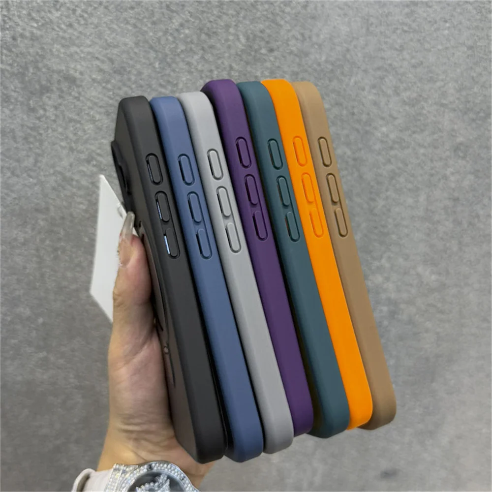 Luxury Frosted Translucent Phone Case with Lanyard Stand