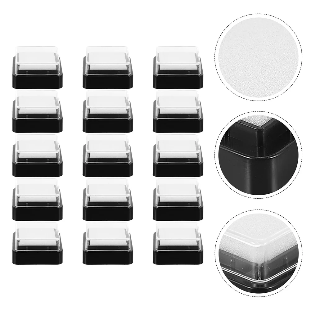 

Stamp Ink Pads Blank DIY Ink Pads Fingerprints Handprints Square Ink Pads Postage Stamps Inkpads Thumbprint DIY