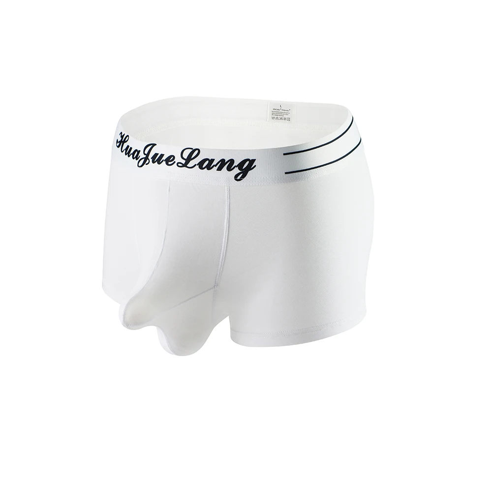 Boxer Shorts Mens Cotton Bulge Pouch Underwear Elephant Nose Elastic Panties Men\'s Boxer Briefs Underwear Male Swimming Trunks