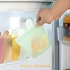 1PC Silicone Reusable Baby Feeding Snack Bags Leakproof Containers Fresh Bag Food Storage Box Freezer Bag Baby Stuff 2