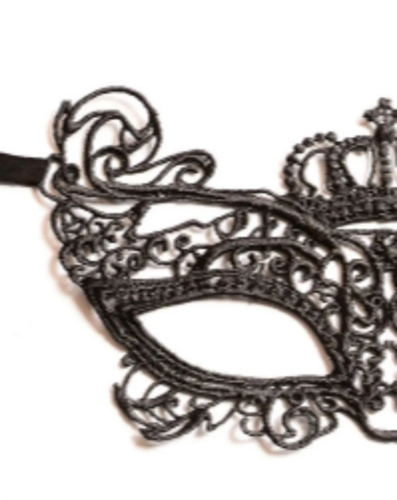 Nightclub Queen Party Sexy Lingerie Set Lace Cutout Eye Mask Princess Accessories for Woman