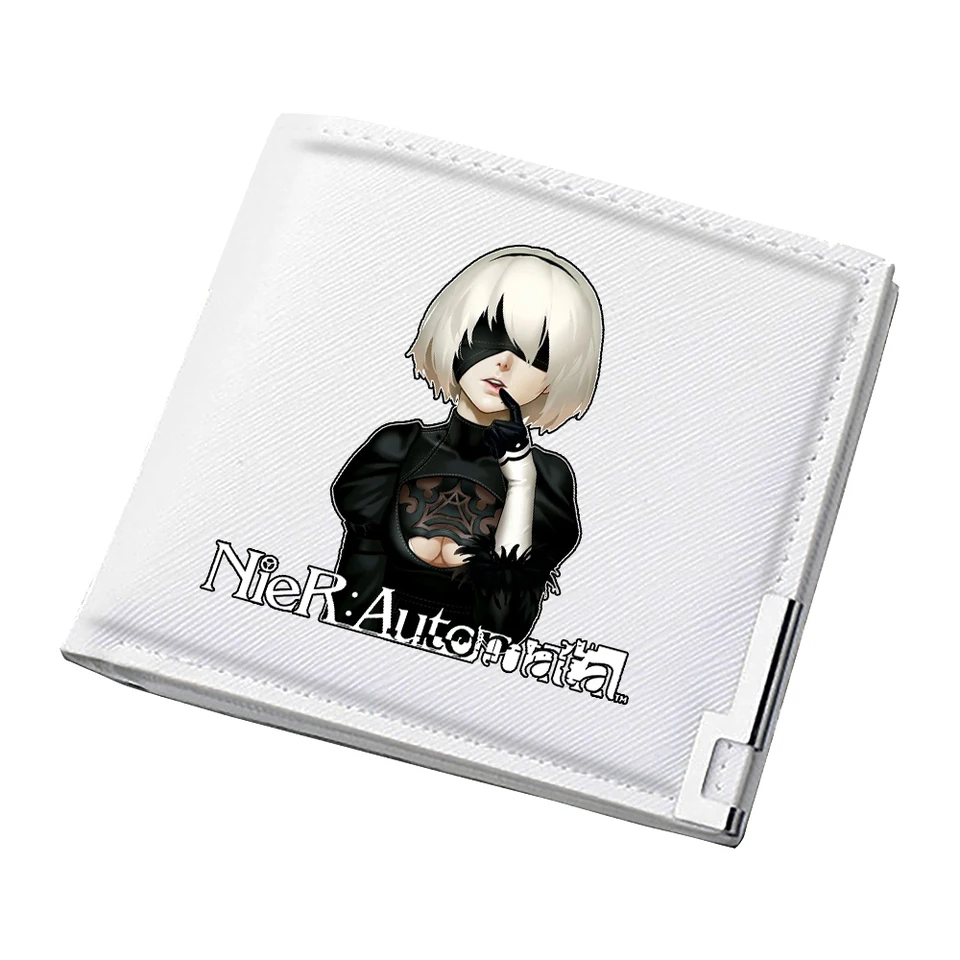 NieR:Automata Game Short Wallets YoRHa No.2 Print Cartoon Purses