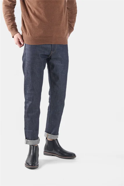 40~46 Chelsea Boots Men Brand Retro Comfortable Fashion Ankle Men