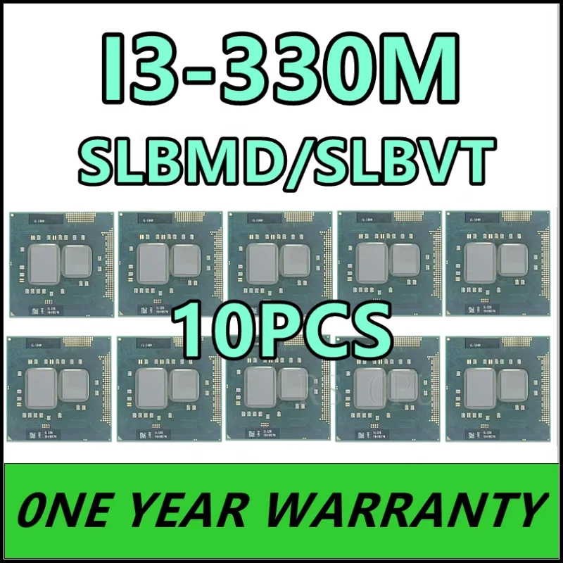 

10 шт I3-330M I3 330M SLBMD SLBVT 2,1 ГГц, Ganda сердечко, Quad-Thread, 3M 35W, Soket G1/RPGA988A