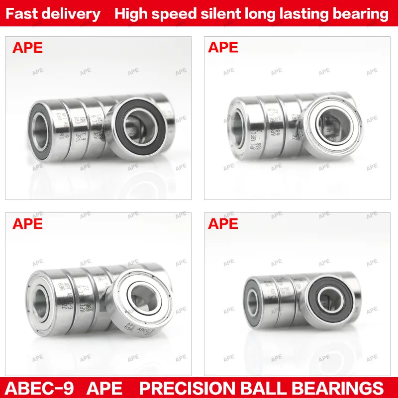 10pcs ABEC-9 bearing 684 608 685 604 605 686 688 687 693 694 695 696 698 623 624 625 626 627 628 629 607 Z ZZ RS 2RS bearings - Image 4