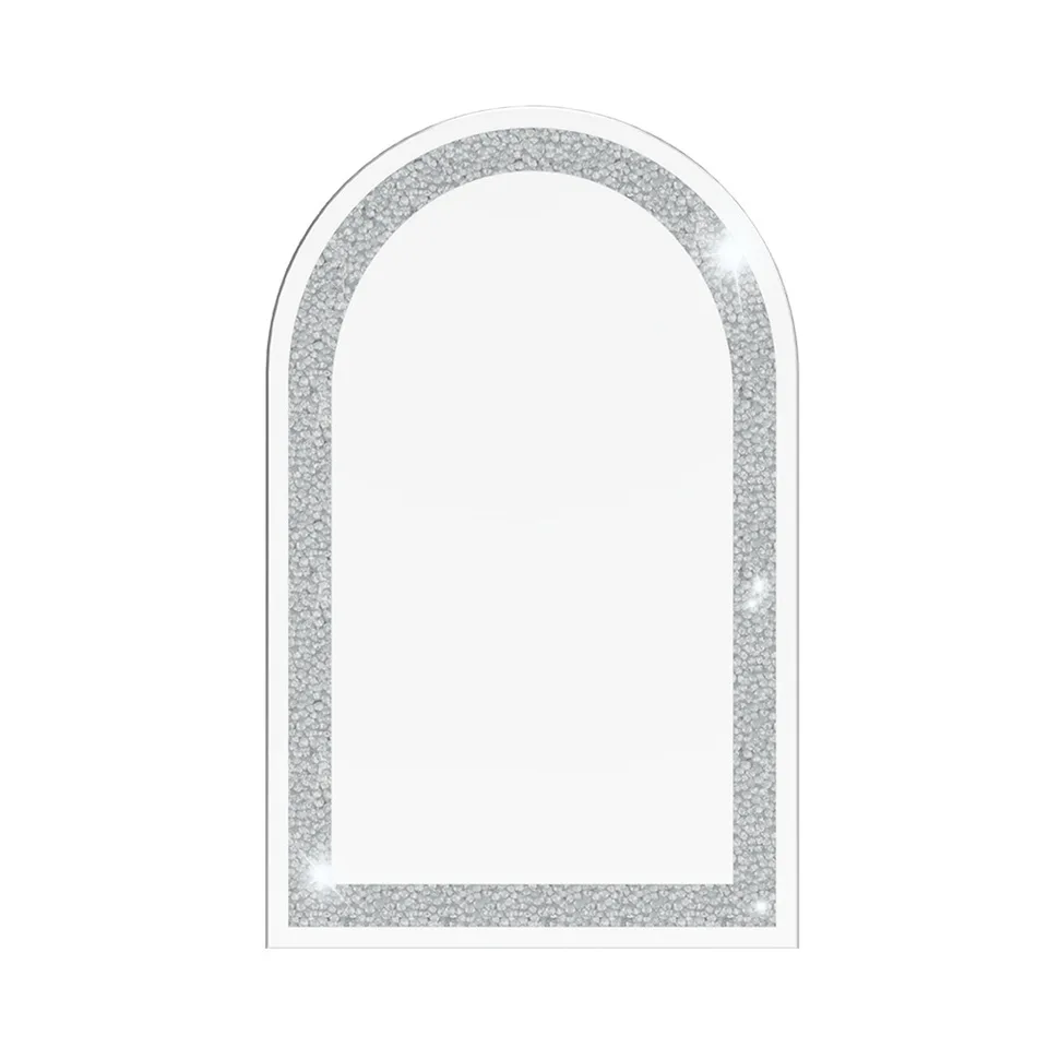 Crystal Diamond Frameless Wall Mirror for Decor
