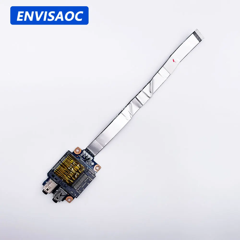 

For Lenovo IdeaPad G570 G575 G470 G475 laptop Card reader Audio headphone jack board PIWG1 LS-6751P