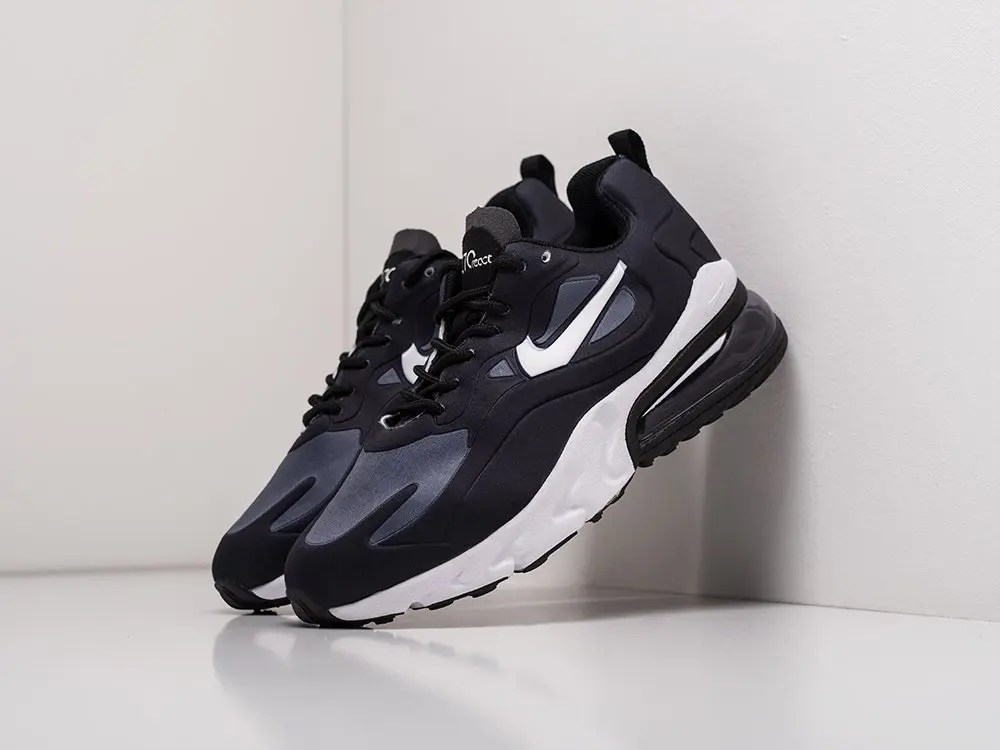 Кроссовки Nike Air Max 270 React Черный Демисезон Женский | Обувь