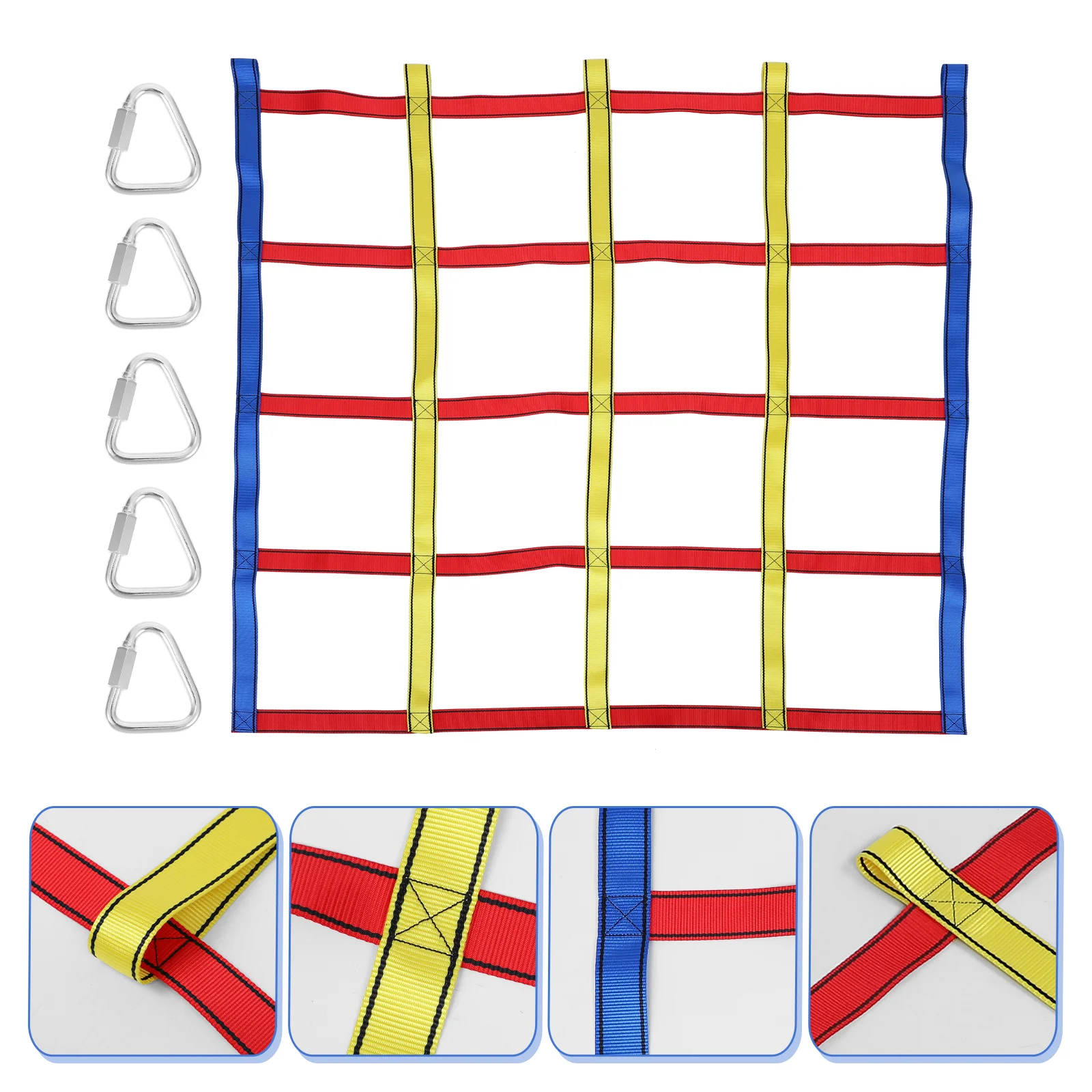 Children's Climbing Net Toy Polyester Outdoor Obstacle Course Creative Ladder Colorful Net Entertain Exercise Strong