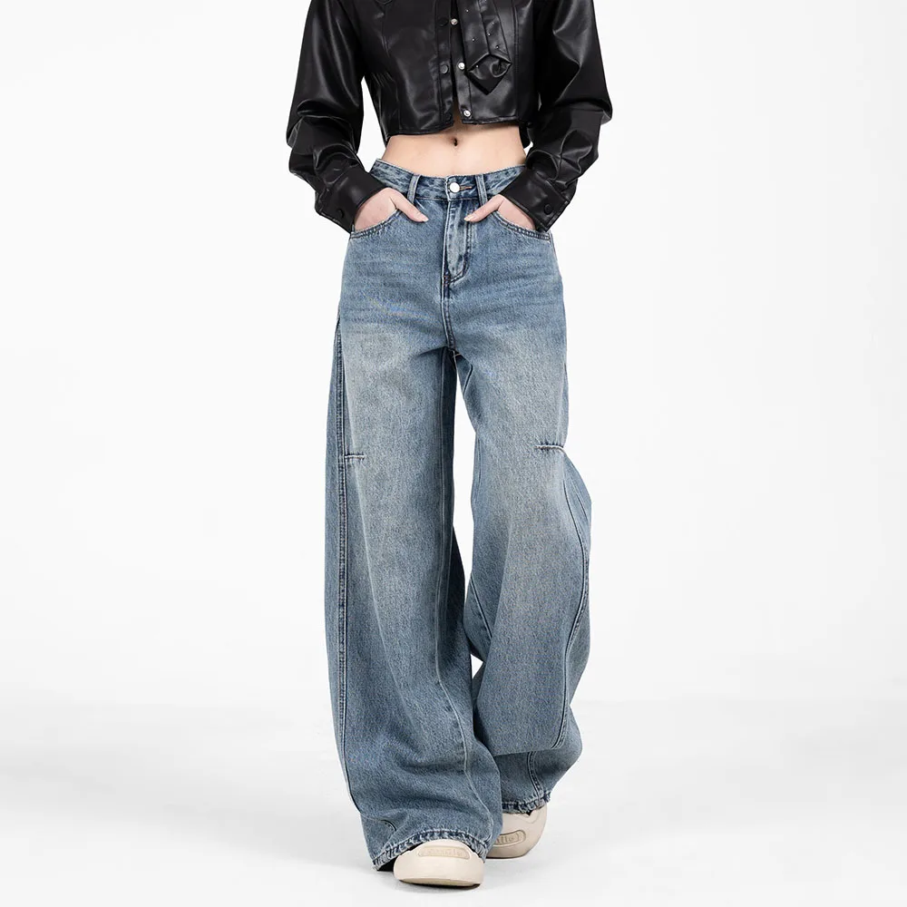 Vintage High-Waist Wide-Leg Jeans 4
