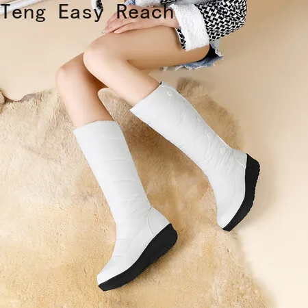 Down Warm Plush High Snow Boots Women 2023 Winter Shoes Platform Women's Over-the-Knee Boots Female Fashion Fur Water-proof Shoe