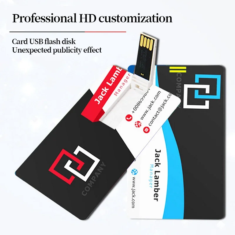 USB Flash Drive 20 PCS/LOT USB Credit Card 2.0 3.0 1GB-128GB