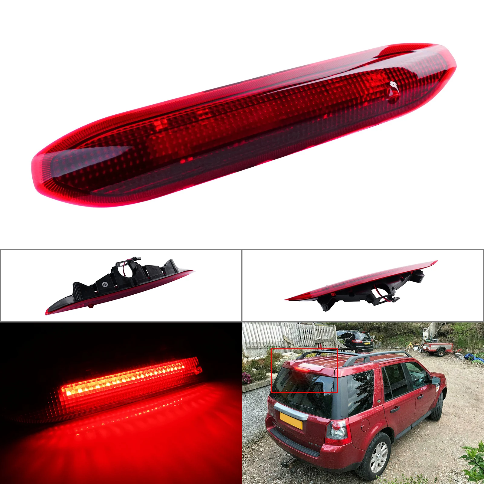 Rear Additional Brake Lamp High Level Third Stop Light For Land Rover