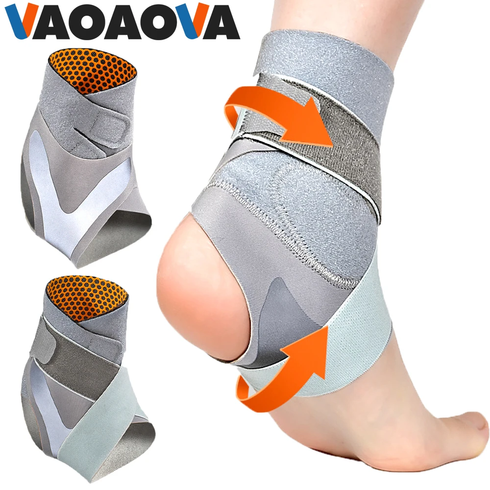 

1Pair Ankle Compression Support for Women Men, Elastic Ankle Brace Foot Sleeve for Sports Basketball Football Volleyball Running