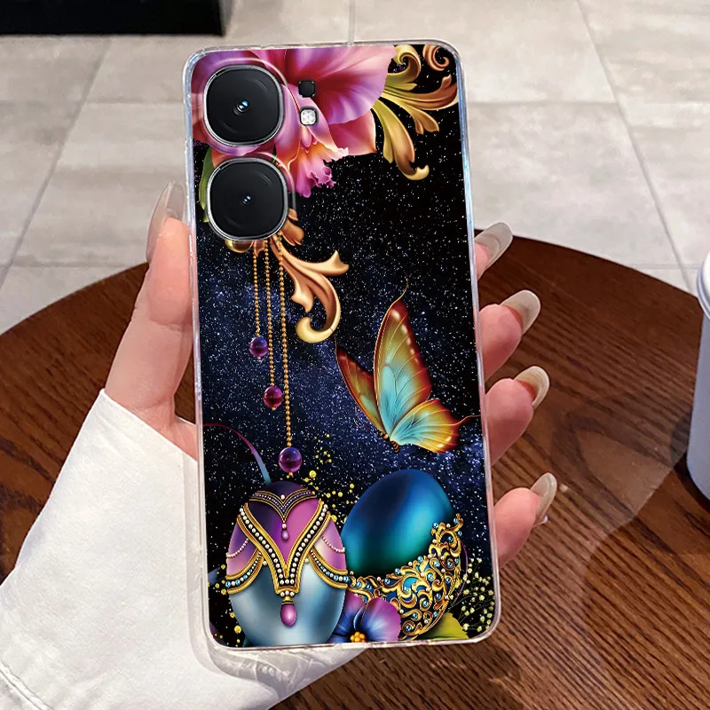 Aesthetic Fashion Cute Cat Soft Silicone Transparent Phone Case Cover