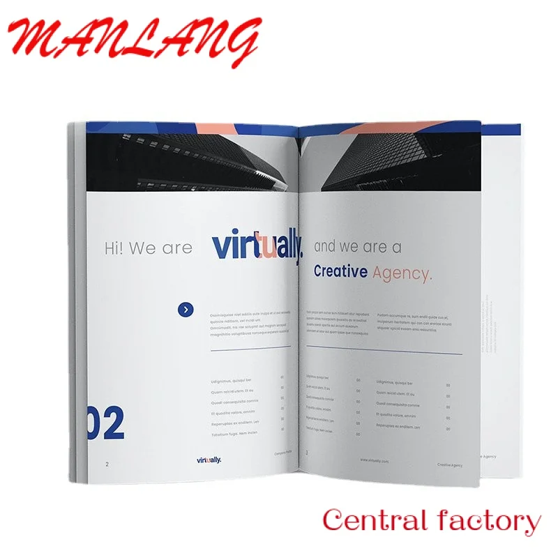 Custom  High Quality Cheap Price Hardcover Book Novel Booklet Print Custom Magazine Catalog Brochure Leaflet Flyer Printing custom china printing factory cheap price custom hardcover book printing service