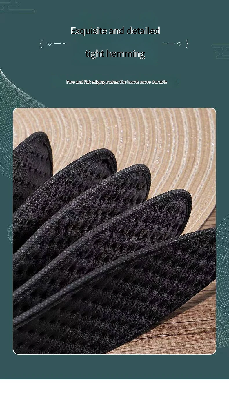 1 Paar Pflanzen-Inss für Schuhe, Bambuskohle, antibakterielles Deodorant, Laufsport, Ins-Füße, stoßdämpfender Schuh_voghion.com