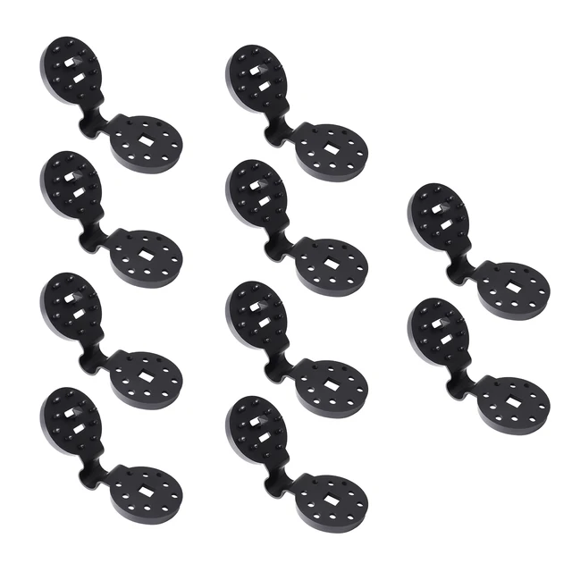 10 Db Árnyalatú Ruhás Klipek Árnyékszövet -Bilincsek Tartozékok Hálóháló Burkolatához Napvédő Szövettel A Kerti Háztáji Üvegházban