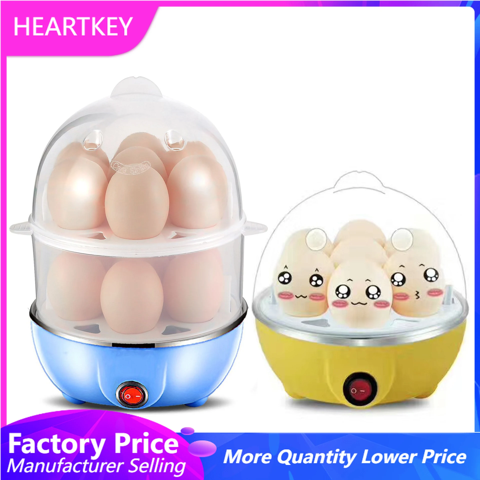 Rapid Electric Auto-Off Multi Function Egg Cooker Steamer