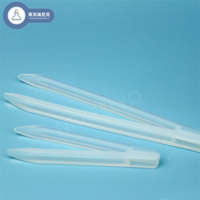 PFA 트위저, 질산, 염산에 견딜 수 있으며 뾰족한 불소 수지 트위저 180mm