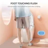 Tankless Smart Toilet with Auto Flush Heated Seat Remote Control Soft Close Nightlight 3