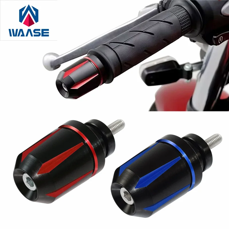 

Waase для Suzuki GSX-R GSXR GSXS GSX-S 125 150 2018 2019 2020 2021 ручки руля Торцевая крышка стержень-Концевая заглушка