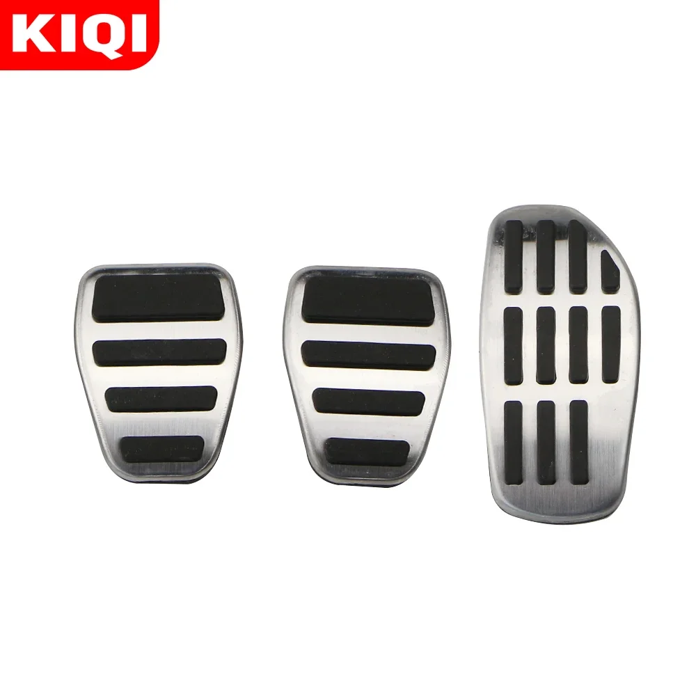 Car Pedals Gas Brake Pedal Pads Cover for Nissan Qashqai J11 X-Trail Rogue T32 Kicks Altima Micra Renault Koleos II Kadjar QM6