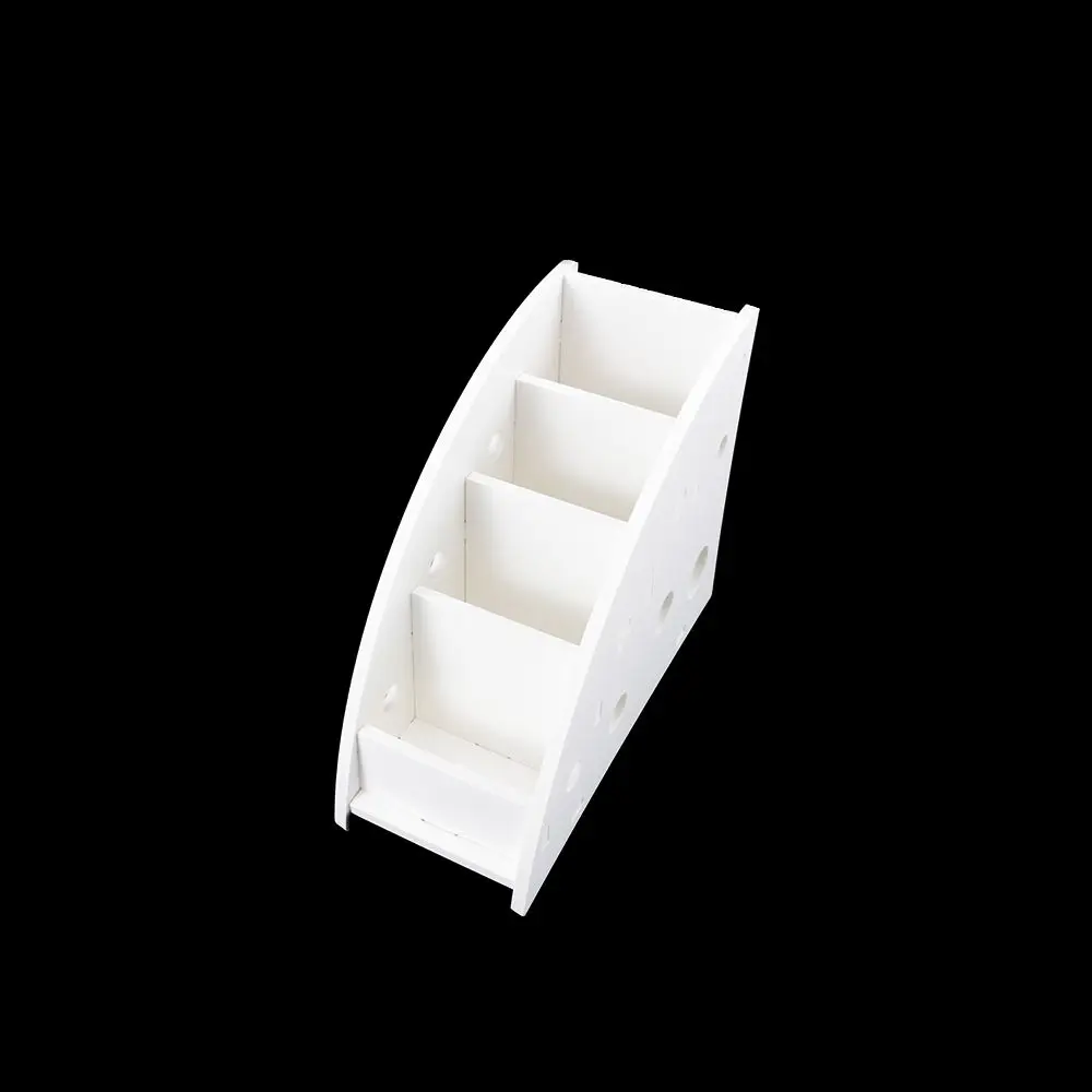 

Desk DIY Remote Control Holder Sundries Storage Box Organizer Shelf Rack Stand Home Office