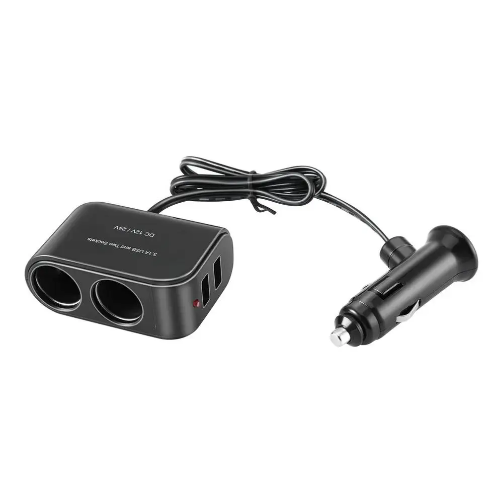 

Адаптер для автомобильного прикуривателя, USB, 12 В/24 В