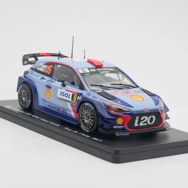 iXO Hyundai i20 WRC 1/43 スケール　ミニカー Diecast IXO 1:43 Scale Hyundai I20 WRC 2019 Rally Car Alloy