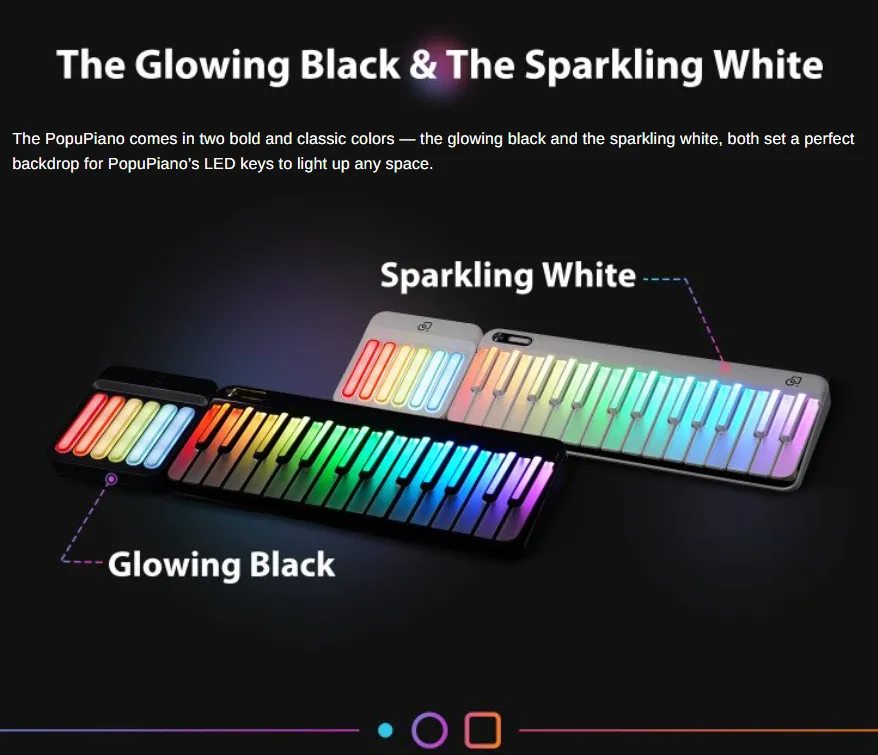 DTM・DAW Popupiano Portable Smart Keyboard - Modular Digital Piano | PopuMusic