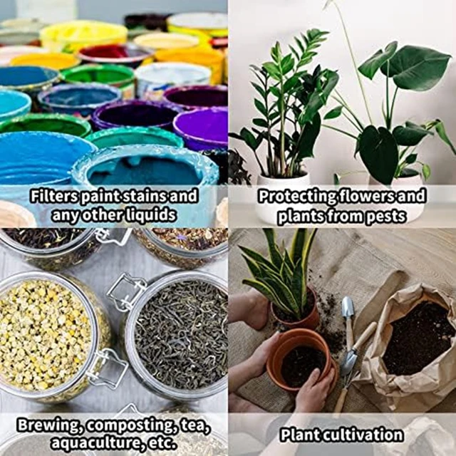 White Fine Mesh Filters Bag Paint Strainer Bags 5 Gallon Bucket Elastic  Opening Paint Filter Bags - China Paint Filter Bag, Oil Paint Filter Mesh  Bag