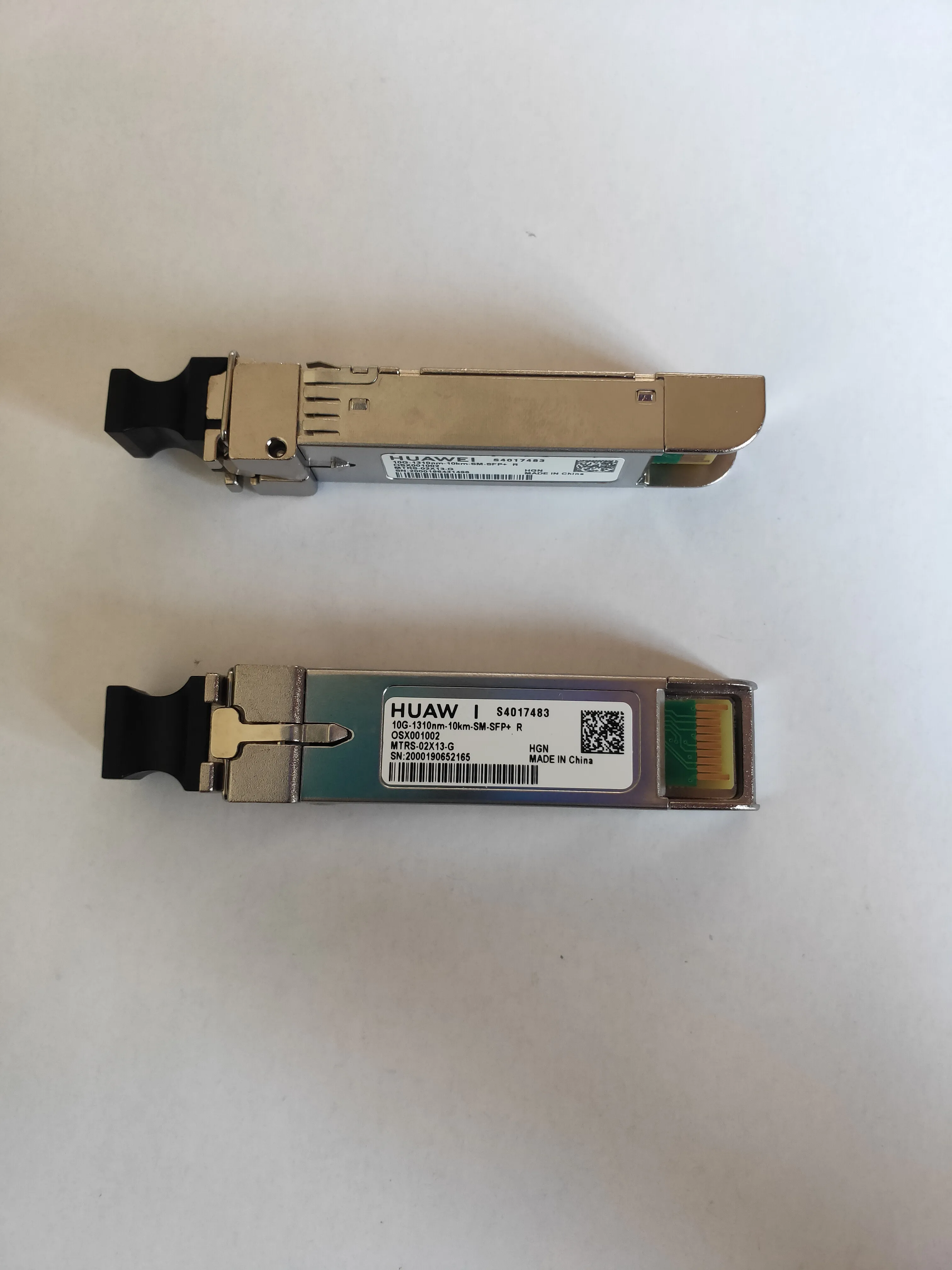 Фото Флуоресцентный оптический S4017483 10G-1310NM-10KM-SM-SFP + OSX001002 флуоресцентный Модуль 10GB SFP + оптический сетевой модуль №2