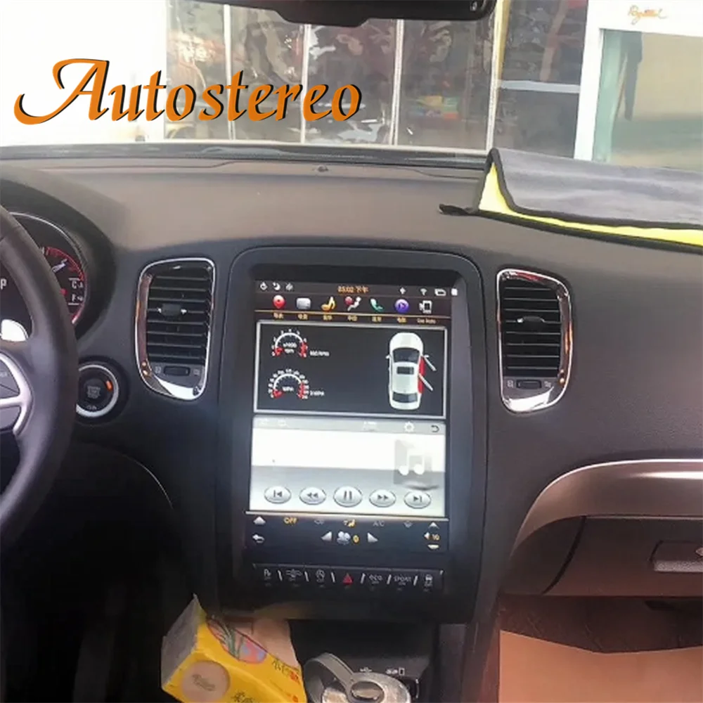 13inch Android Screen Radio 2din For Dodge Durango 2011-2020 Tesla GPS Carplay C