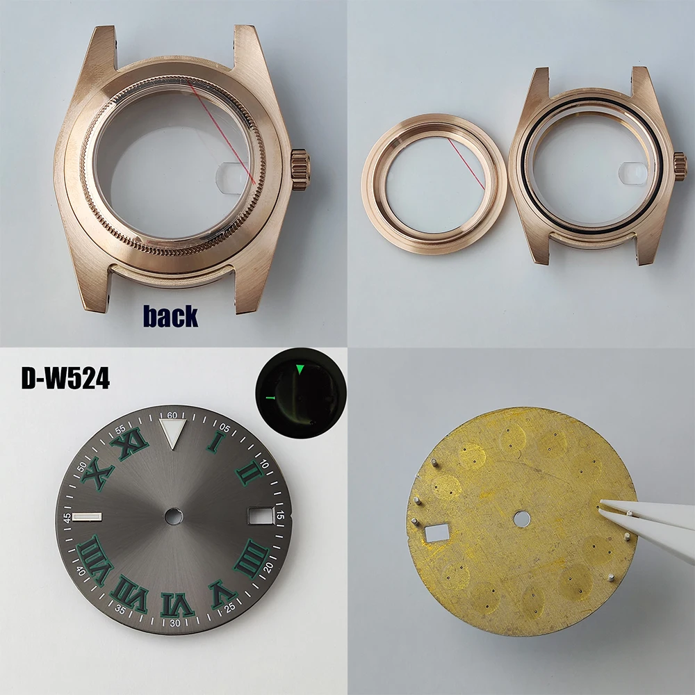  Ҹǰ ð ̽, NH35 Ʈ ð ǰ  ߱ ̾ ڵ, ð ׼, 39mm, 28.5mm