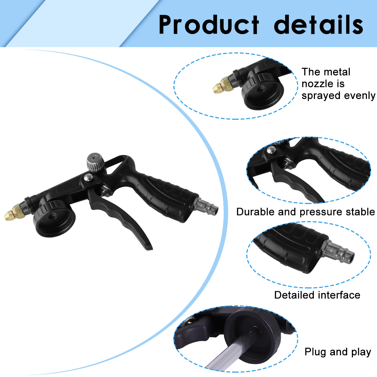 Advanced Auto Chassis Underbody Coating Sprayer with Adjustable Nozzle